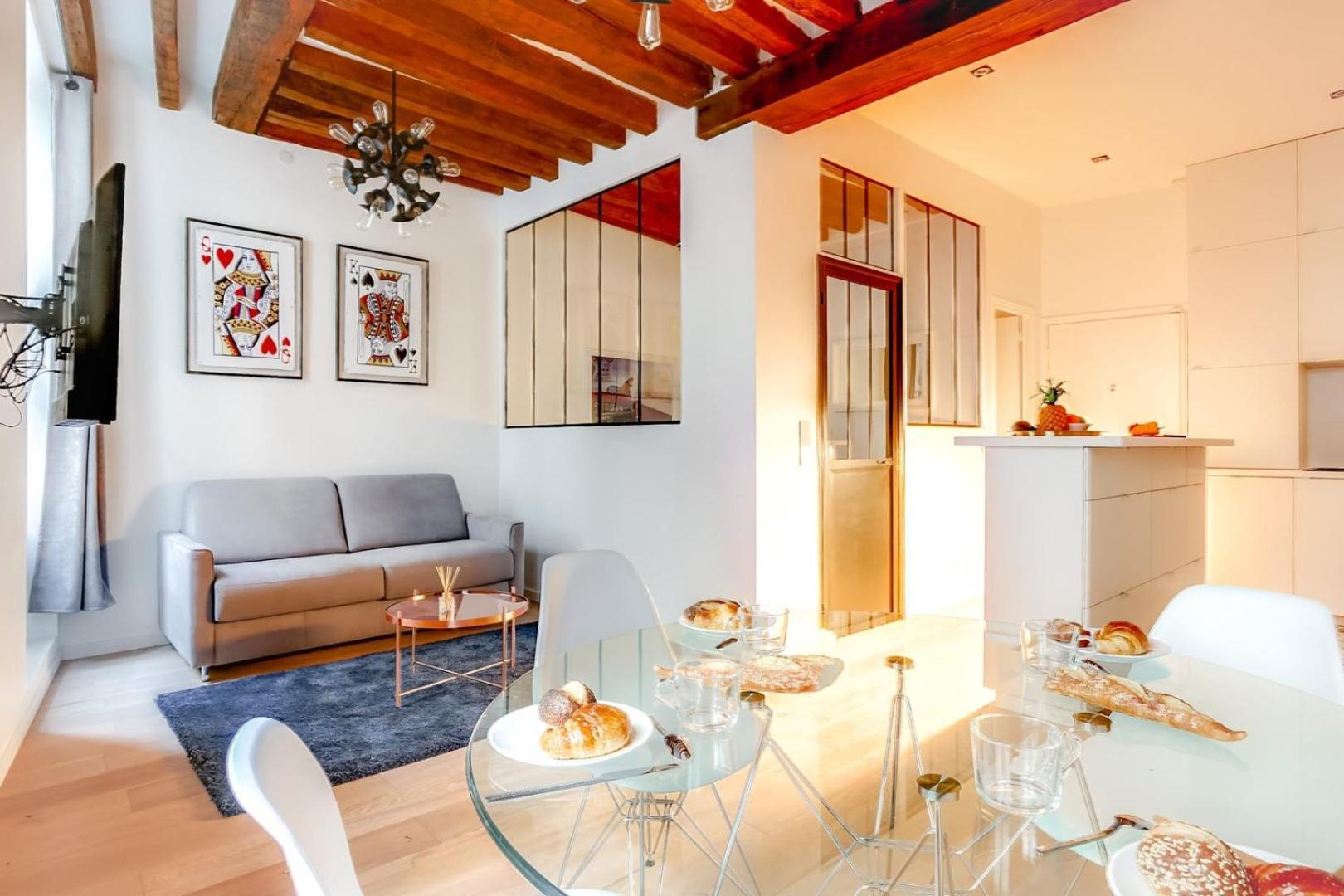 Apartament Guestready - Stylish Flat In The Heart Of Paryż Zewnętrze zdjęcie